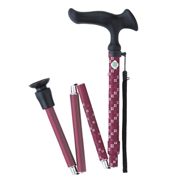 フジホーム かるがもE 折畳S 長さ:約73~83cm(5段階調節 2.5cm間隔)