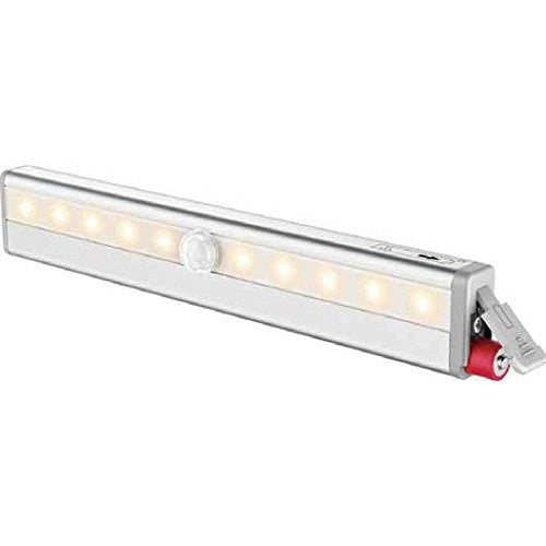 乾電池式センサーライト 電球色 マグネットテープ付き DKL-01