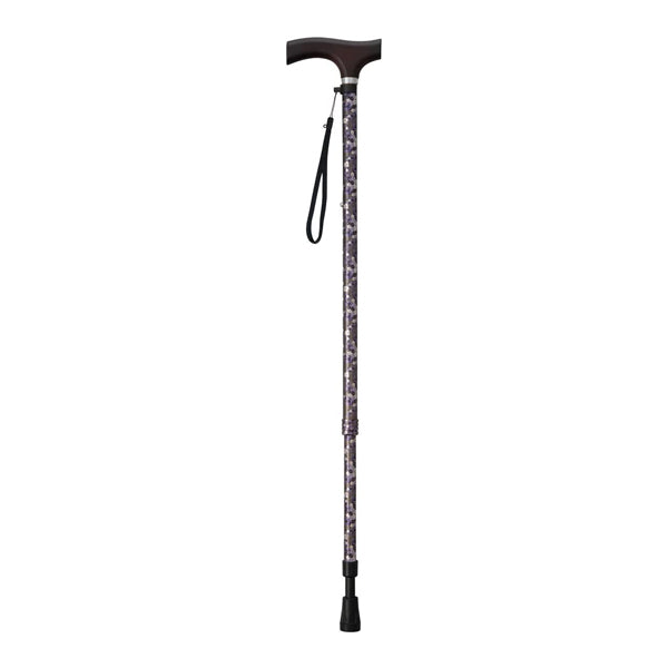 テイコブ 折りたたみ式伸縮クッションステッキ EOS11 長さ:75.5~87.5cm 7段階調節