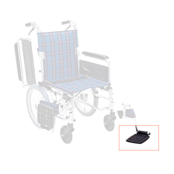 マキテック 車いす部品 フットプレートA ※KSシリーズ(40幅・42幅・46幅)※多機能除く