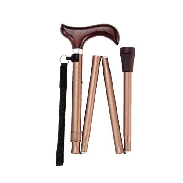 充実ステッキ マキテック 杖 FS-10 折りたたみステッキ 長さ:74.5~82cm