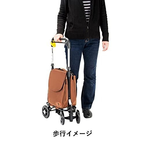 シルバーカー サポキャリー RS-200BR (右手用)シルバーカー サイドカー ショッピングカー