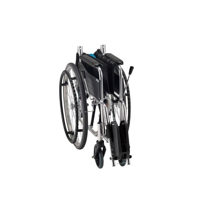 車いす ノーパンク 車椅子 ユアーズ 自走式 U-1 標準タイプ 背折れタイプ 座面幅40cm 車イス マキテック 手元ブレーキがかけやすい車椅子