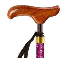 バンブーステッキ 杖 竹虎 長さ:68~96cm(12段階調節 2.5cm間隔)