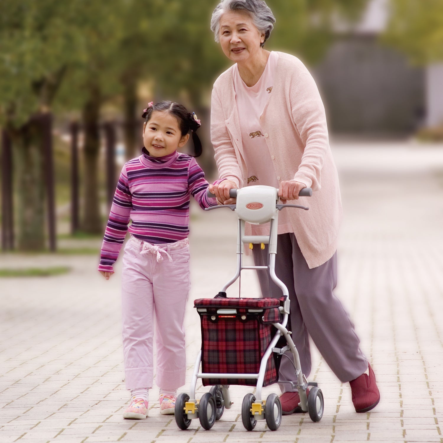 シルバーカー ミドルタイプ アロン化成 安寿 サンフィールS【納期1週間程度】