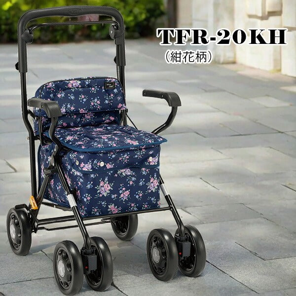 シルバーカー ボックスタイプ フォレストコア TFR-20KH 紺花柄 TFR-20DN ドットネイビー マキテック 新登場
