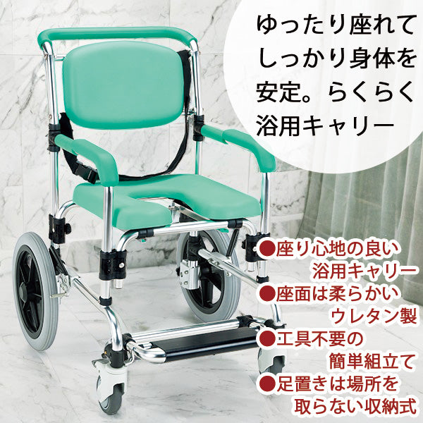 浴用キャリー シャワーキャリー 入浴/排泄/移動介助 YC-80GR YC-846GR