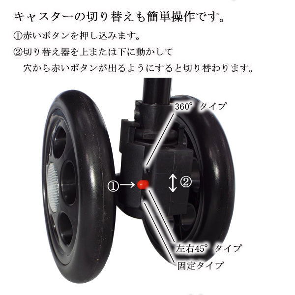 シルバーカー ミドルタイプ マキテック らくらくスリムバスケット YX-371