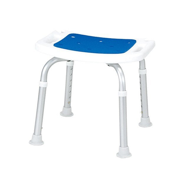 シャワーベンチ シャワーチェア 背無タイプ シャワーベンチ ブルー SB-62BL