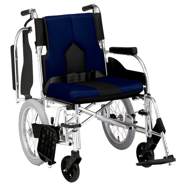 車いす 介助式車椅子 多機能 折りたたみ 背折れ 多機能カラーズKC-4