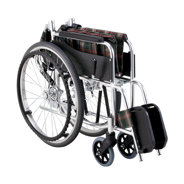 マキテック 自走式 車椅子 車いす KS50M 標準幅 折りたたみ車いす
