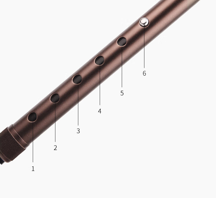 非課税 2段階4点杖 立ち上がり補助ステッキ OT-32BR 長さ：84.5~97cm（6段階調節 2.5cm間隔 ）