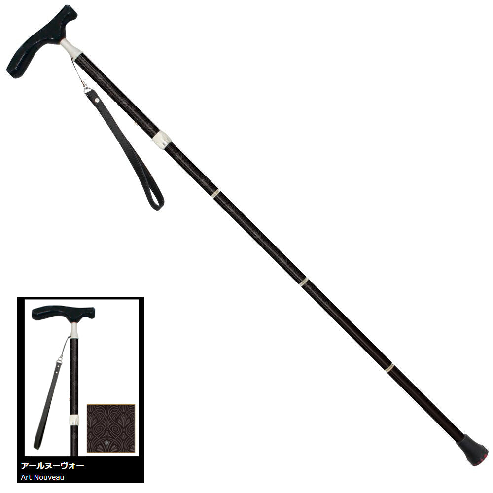 伸縮 ステッキ グランドカイノス 杖 身長目安:約152~172cm