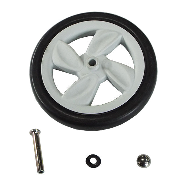 前輪キャスター　一個入り　左右共通　シルバーカー  マキテック キャリースルーンN CS-10専用