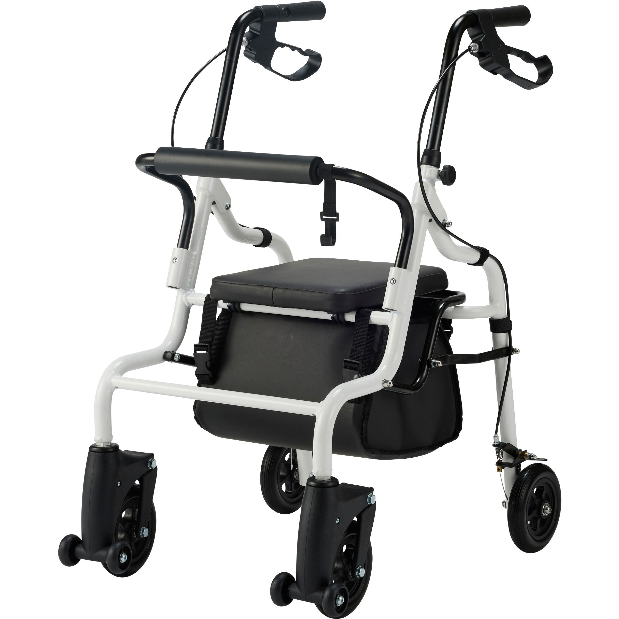 歩行車 コエル8（抑速付き） スルーン歩行車 スルー機能 段差乗り越え 抑速ブレーキ後輪キャスター