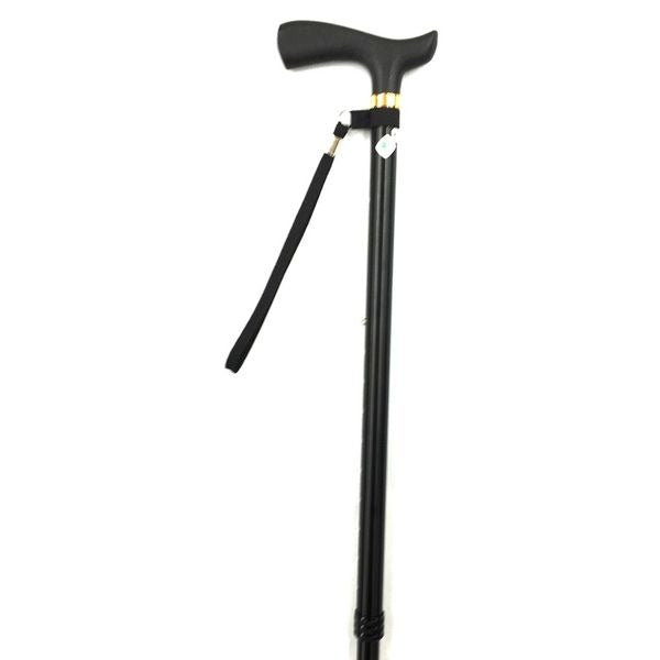 フジホーム ベーシックE 伸縮M ブラック WB3754 長さ：73.0～95.5cm、10段階調節（2.5cm間隔）