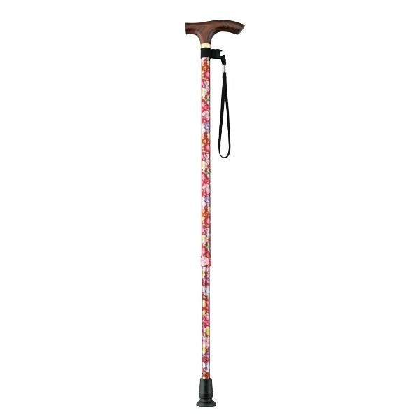 伸縮 スマイルステッキ 杖 AS-20PF BF RF KF SC 長さ68.5～91cm 10段階調節 (2.5cm間隔)