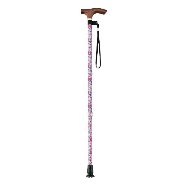 伸縮 スマイルステッキ 杖 AS-20PF BF RF KF SC 長さ68.5～91cm 10段階調節 (2.5cm間隔)