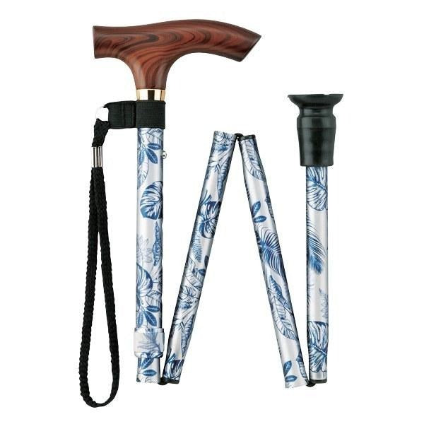 折りたたみ スマイルステッキ 杖 FS-20PF BF RF KF SC 長さ：74.5～84.5cm 5段階調節(2.5cm間隔)