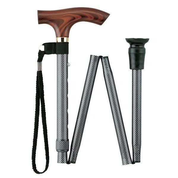 折りたたみ スマイルステッキ 杖 FS-20PF BF RF KF SC 長さ：74.5～84.5cm 5段階調節(2.5cm間隔)