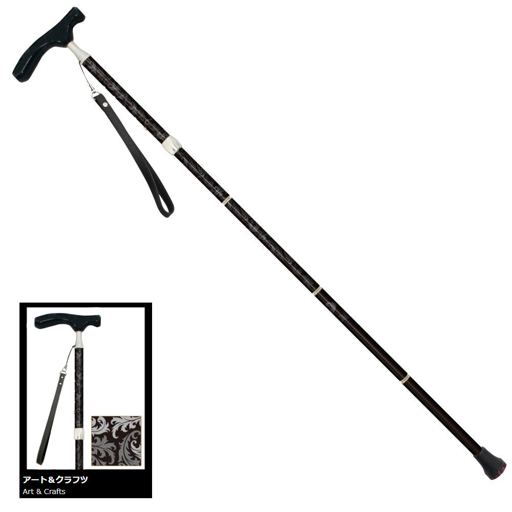 伸縮 ステッキ グランドカイノス 杖 身長目安:約152~172cm