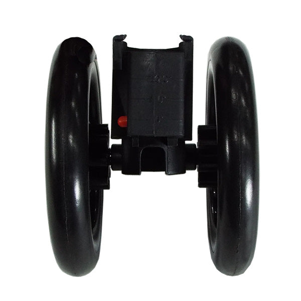 前輪キャスターセット　３WAY付きセット　1個　左右共通　シルバーカー ワゴンU字ハンドル マキテック オアシスワゴン　HM-W1用部品