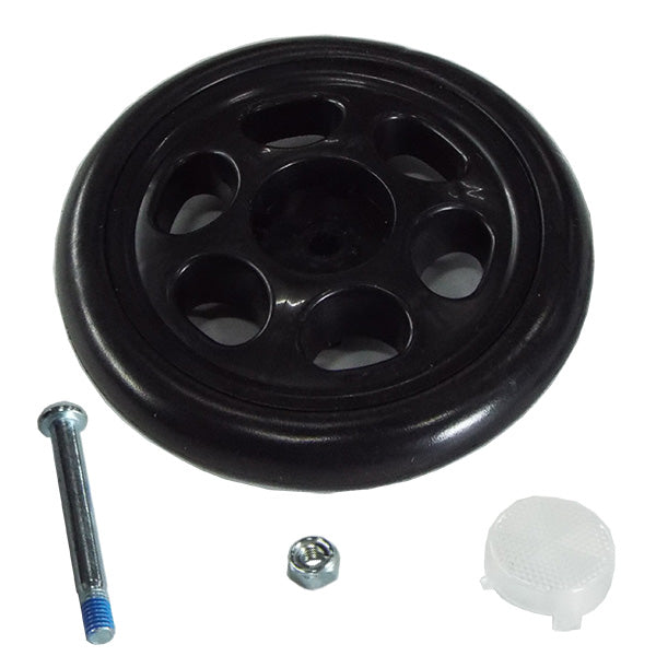 後輪キャスター　片側分１個　左右共通　シルバーカー ワゴンU字ハンドル マキテック オアシスワゴン　HM-W1用部品