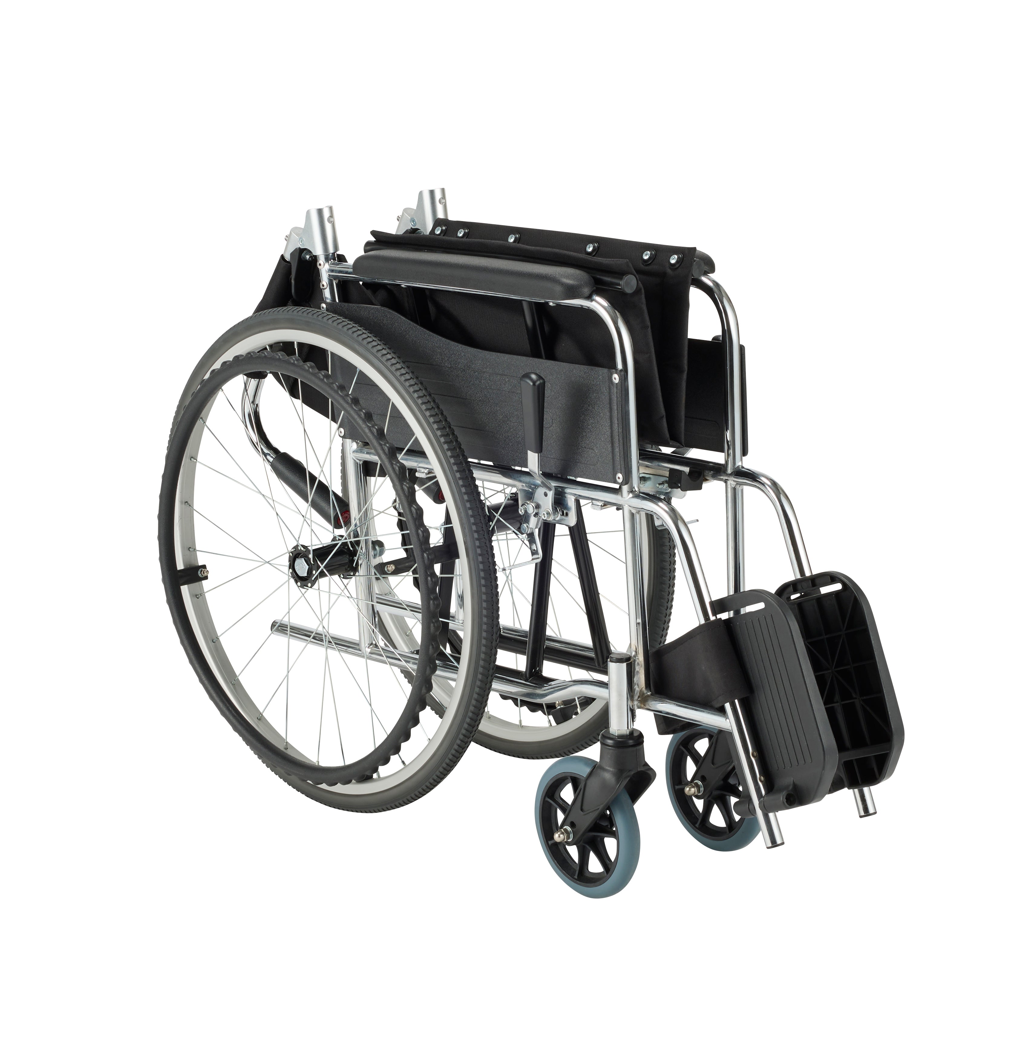 マキテック 自走式 車椅子 車いす EX-11 汚れが拭きやすい　折りたたみ車いす 「お得・クッションプレゼント対象品」