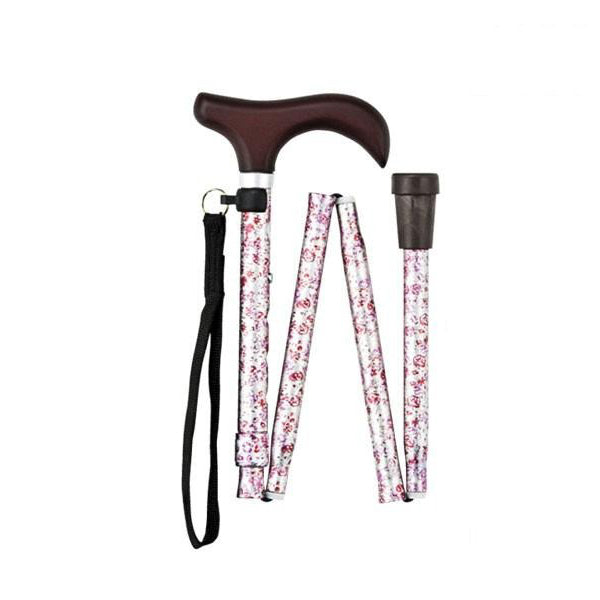充実ステッキ マキテック 杖 FS-10 折りたたみステッキ 長さ：74.5～82cm