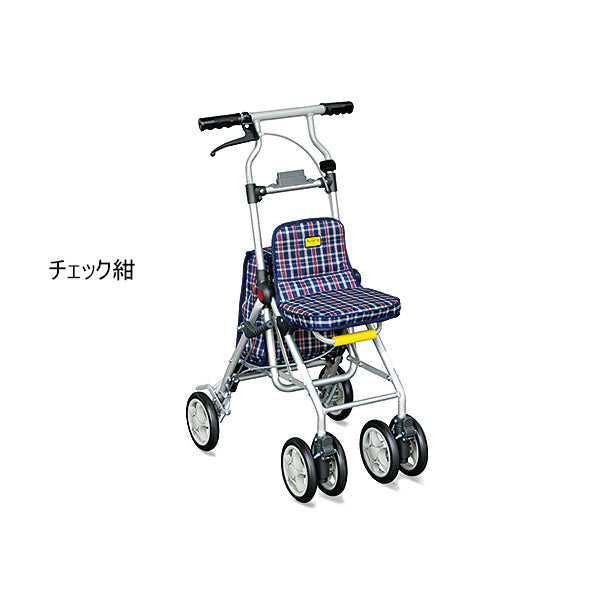 歩行器　シルバーカー　コンパクト Amazon | YLOVABLE ておしぐるま 老人 軽量 座れる シルバーカー