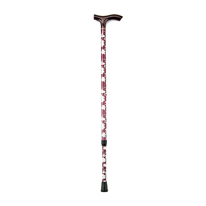伸縮 カーボン アジャスタブルケイン 杖 ステッキ ACC-20　長さ：72.5〜89.5cm 7段階調節(2.5cm間隔)