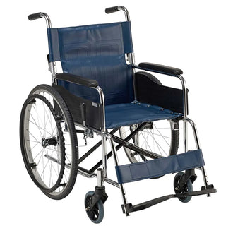 マキテック 自走式 車椅子 車いす EX-11 汚れが拭きやすい 折りたたみ車いす
