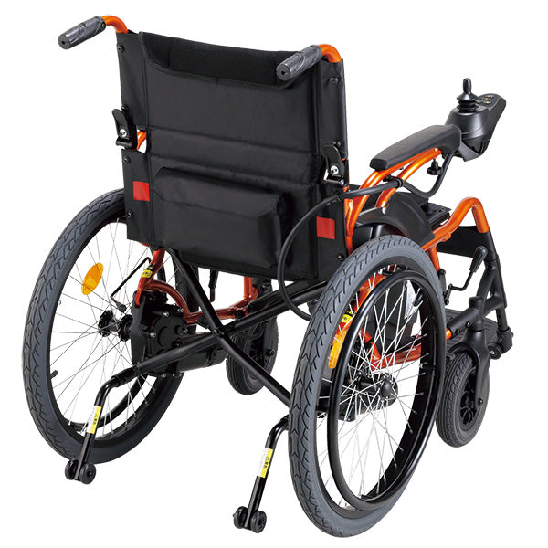 電動車椅子 折りたたみ 車いす マキテック　KEY-01　【メーカー1年保証】　アルミ製