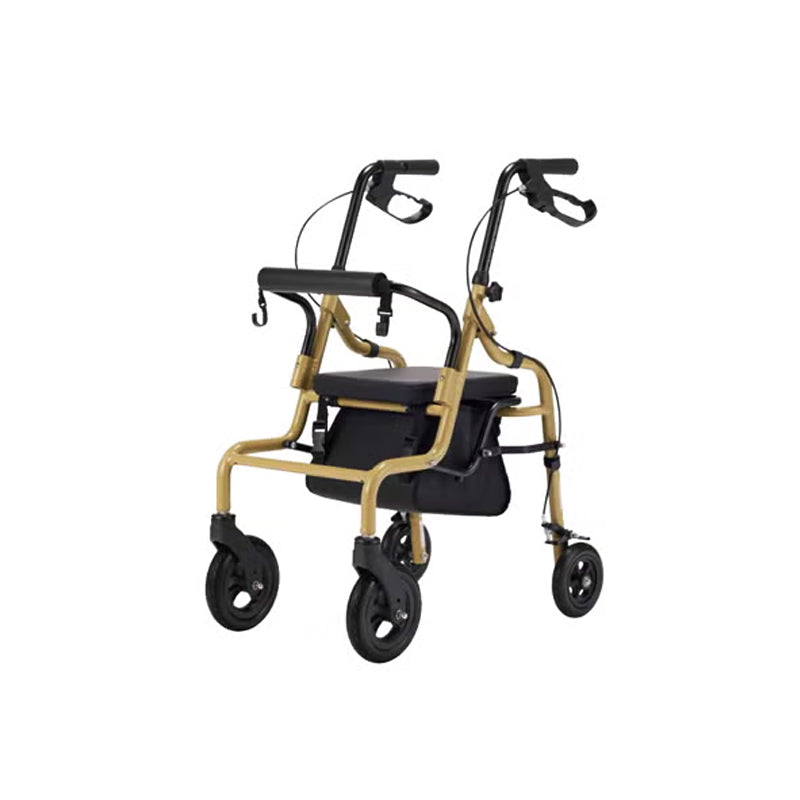 歩行車 屋内 屋外  幅52cm リード コンパクト折りたたみ式 買い物かご対応 HLD-01KK