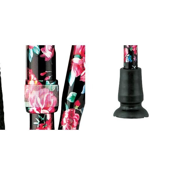 折りたたみ スマイルステッキ 杖 FS-20PF BF RF KF SC 長さ：74.5～84.5cm 5段階調節(2.5cm間隔)