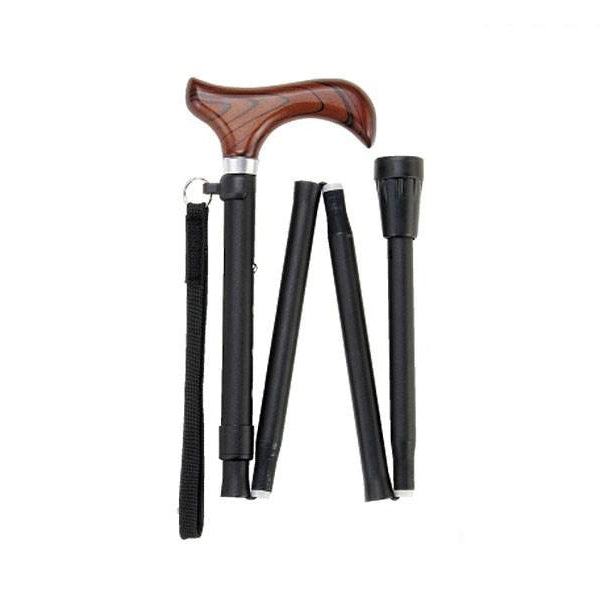 充実ステッキ マキテック 杖 FS-10 折りたたみステッキ 長さ：74.5～82cm