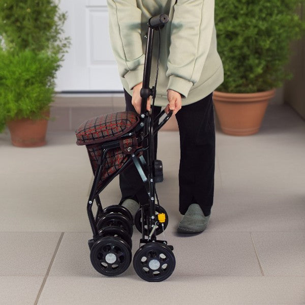 【美品】マキテック シルバーカー スリムムーヴ SX-15 ベージュチェック 楽天市場】【P5倍 10/1 23:59まで】シルバーカー