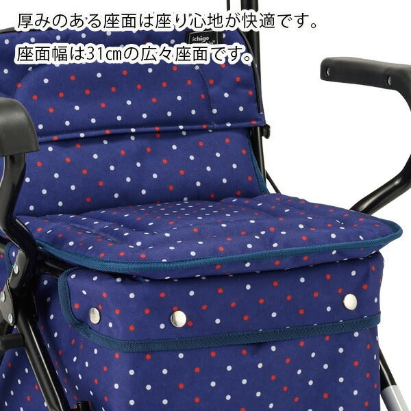 シルバーカー ボックスタイプ フォレストコア TFR-20KH 紺花柄 TFR-20DN ドットネイビー マキテック 新登場　