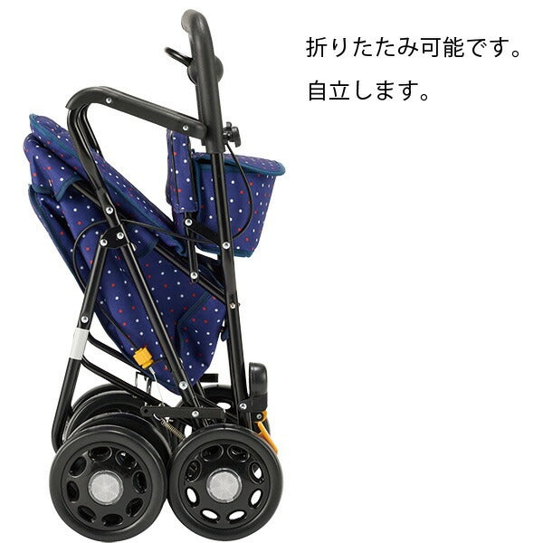 シルバーカー ボックスタイプ フォレストコア TFR-20KH 紺花柄 TFR-20DN ドットネイビー マキテック 新登場　