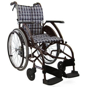 カワムラサイクル WAVIT 自走式車椅子 車いす WA22-40(42)S/A　折りたたみ車いす