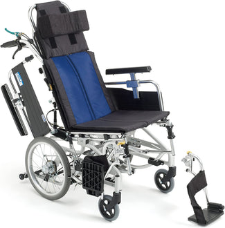 ミキ  BAL-12 ティルト リクライニング介助型車椅子 車いす　折りたたみ車いす