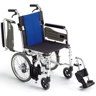 ミキ 介助用車椅子BAL-4 介助ブレーキ付 多機能車椅子　折りたたみ車いす