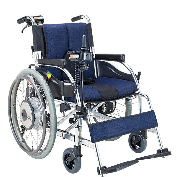 マキテック 電動車椅子 車いす JWX-1 PLUS＋を装着