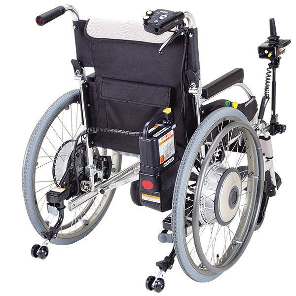 マキテック 電動車椅子 車いす JWX-1 PLUS＋を装着 「お得・クッションプレゼント対象品」