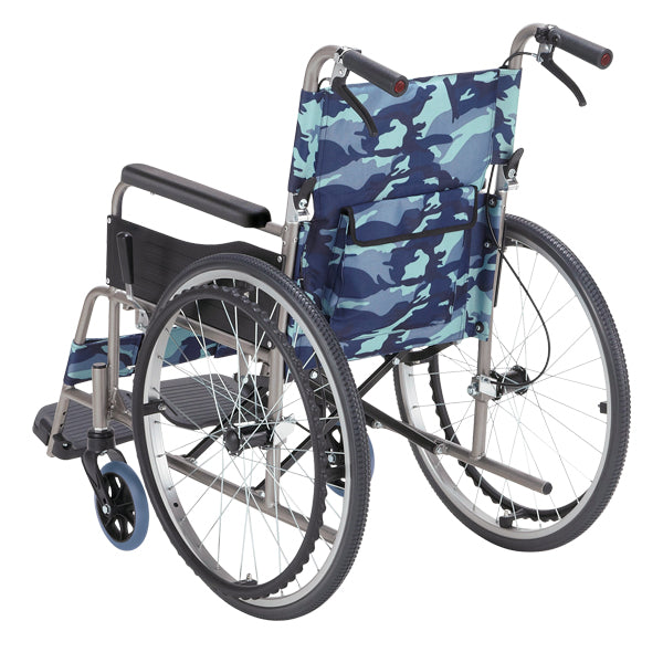 自走式車椅子 当店オリジナル 折りたたみ式  車いす アルミ製 【特別ご提供品】