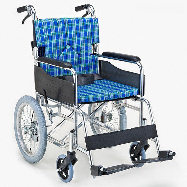 マキテック　介助式車椅子 車いす SMK30  セミオーダー 折りたたみ車いす アルミ製 予備シートプレゼントキャンペーン中